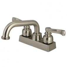 Kingston Brass KB2478FL Laundry Faucet  5-3/4 in Spout Reach  Satin Nickel - B00JJ83UGK
